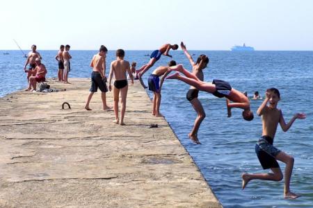 lol beach i love swm here